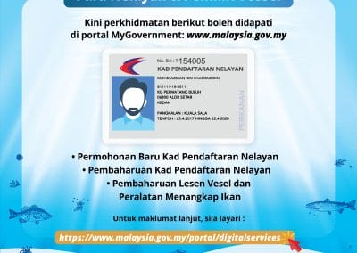 Hebahan Promosi Perkhidmatan Digital Agensi Jabatan Perikanan Malaysia