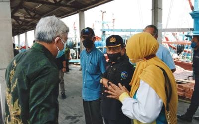 Lawatan YB Timbalan Menteri Pertanian dan Industri Makanan I ke Projek Cadangan Pelabuhan Pendaratan Tuna Batu Maung oleh Syarikat AORB