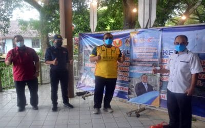 Lawatan Kerja YAB Hj Muhammad Sanusi Md Nor, Menteri Besar Kedah, Melabuh Tukun Tiruan Perairan Pulau Segantang, Kedah.