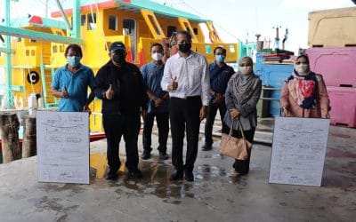 Lawatan Ketua Pengarah Perikanan Malaysia Ke Hutan Melintang, Perak.