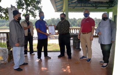 Lawatan Kerja Ketua Pengarah Perikanan Malaysia, Tuan Ahmad Tarmidzi bin Ramly AMK ke Kluster SME Ternakan Ikan Dalam Sangkar Pangsenam, Temerloh, Pahang.