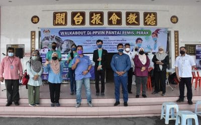 Lawatan Kerja Timbalan Ketua Setiausaha (Pembangunan) Datuk Badrul Hisham Mohd, Kementerian Pertanian dan Industri Makanan (MAFI) ke PPVIN Pantai Remis, Perak.