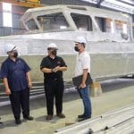 Lawatan Kerja Ketua Pengarah Perikanan Malaysia ke Asia Slipway Engineering bagi Program Perkhidmatan Merekabentuk, Membina, Menguji dan Mentauliah Bot Peronda 13 Meter Untuk Jabatan Perikanan Malaysia.