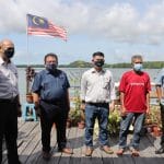 Lawatan Kerja Ketua Pengarah Perikanan Malaysia, YBrs. Tuan Ahmad Tarmidzi bin Ramly, AMK serta delegasi ke industri akuakultur perikanan daerah Tuaran Sabah.
