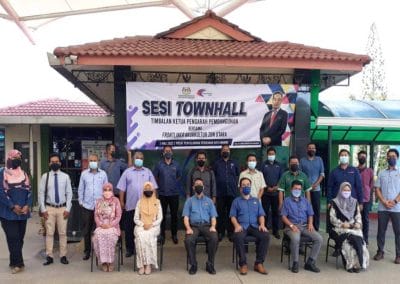 Townhall TKPP bersama Frontliner Akuakultur Jabatan Perikanan Malaysia , di Auditorium Akuarium Tunku Abdul rahman Batu Maung, Pulau Pinang.