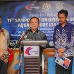 Majlis Pra Pelancaran Simposium Ke-11 Disease In Asian Aquaculture (DAA11) yang telah dirasmikan oleh YB Datuk Seri Haji Ahmad bin Hamzah, Timbalan Menteri Pertanian dan Industri Makanan I di Dewan Arowana, Wisma Tani, Putrajaya.
