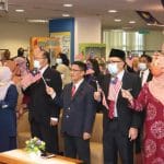 Sambutan Ambang Kemerdekaan: Keluarga Malaysia Teguh Bersama 2022 bersempena Hari Kebangsaan ke-65 disambut oleh warga kerja Jabatan Perikanan Malaysia di Ibu Pejabat, Putrajaya.