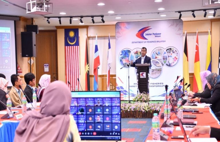 Bengkel Hala Tuju Pengembangan Perikanan 2023 dan Mesyuarat Pengurusan Bahagian Bersama SEO, Ketua Pusat dan Agen Pengembangan Perikanan (APP) pada 22 dan 23 November 2022.