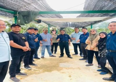 Lawatan Kerja oleh Ketua Pengarah Perikanan Malaysia, YBhg. Dato’ Hj Mohd Sufian Sulaiman ke Daerah Kunak, Sabah.