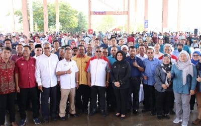 Timbalan Ketua Pengarah  (Pengurusan) Perikanan Malaysia YBrs. Tuan Haji Wan Muhammad Aznan Abdullah telah menghadiri Program Jiwa Murni LKIM Dan Penyampaian Bantuan Kepada Nelayan Negeri Kedah di Jeti LKIM Kuala Kedah.