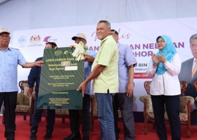 Menteri Pertanian dan Keterjaminan Makanan (KPKM), Datuk Seri Haji Mohamad bin Sabu telah merasmikan Majlis Penyerahan Bantuan Nelayan Pengerang, Johor pada 15 Mac 2023 di Kompleks LKIM Pengerang, Johor.