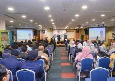 Majlis Perhimpunan Bulanan Jabatan Perikanan. YBhg. Dato’ Adnan bin Hussain, Ketua Pengarah Perikanan menyampaikan aspirasi beliau yang pertama selepas menerima watikah pelantikan sebagai Ketua Pengarah yang baharu pada 10 Mac 2023.