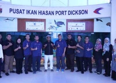 Lawatan Kerja Ketua Setiausaha Kementerian Pertanian dan Keterjaminan Makanan (KPKM) telah diadakan bagi memberi pendedahan berkenaan peranan dan fungsi Jabatan Perikanan Malaysia (DOF).