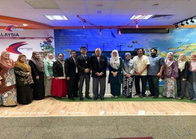 Ketua Pengarah Perikanan, YBhg. Dato’ Adnan bin Hussain menerima kunjungan hormat dari Delegasi Universiti Putra Malaysia (UPM) di Jabatan Perikanan Putrajaya.