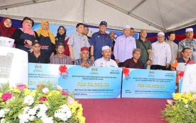 Program Karnival Usahawan myAgropreneur Perikanan (myAP) & myKomuniti Perikanan Zon Timur 2023 telah dirasmikan oleh YAB Dato’ Bentara Kanan Ustaz Dato’ Haji Ahmad bin Yakob, Menteri Besar  Negeri Kelantan.