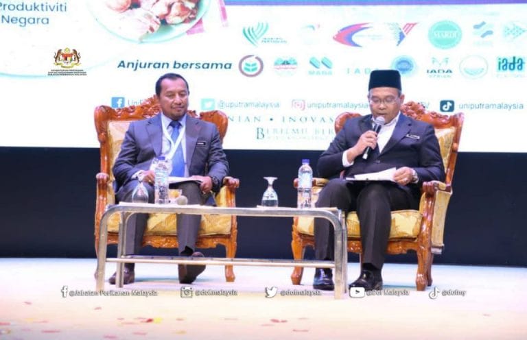 Persidangan Keterjaminan Makanan Kebangsaan 2023 di Dewan Besar, Pusat Kebudayaan dan Kesenian Sultan Salahuddin Abdul Aziz Shah (PKSSAAS), Universiti Putra Malaysia yang berlangsung selama 3 hari bermula hari ini sehingga 17 Ogos 2023.