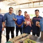 Ketua Pengarah Perikanan Malaysia, Dato’ Adnan bin Hussain telah membuat lawatan kerja ke projek pembuatan umpan tiruan (Pak Tam Caster) di Bukit Marak, Kota Bharu Kelantan.