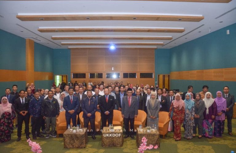 Sesi Libat Urus bersama Industri Akuakultur dan Industri Asas Tani bagi Penyediaan Input Belanjawan tahun 2024 di Putrajaya International Convention Center(PICC) di Putrajaya.