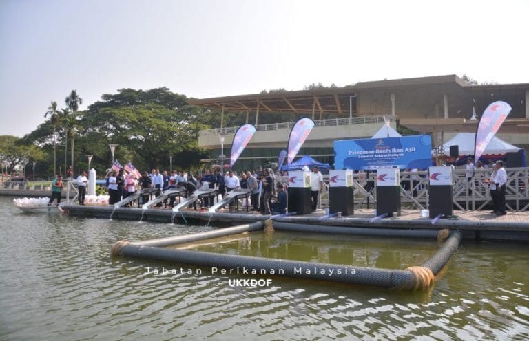 Pelepasan Benih Ikan Berskala Besar dan Usaha Pemuliharaan Sumber Perikanan Malaysia