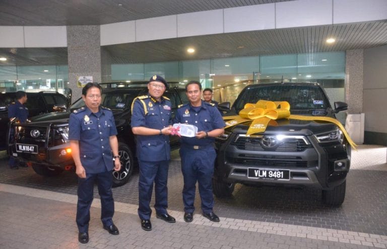 Perasmian Aset Baharu: Kenderaan ‘Pickup Truck’ untuk Cawangan Penguatkuasaan Jabatan Perikanan Malaysia