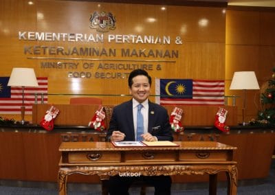 Official Welcome and Visit by YB Datuk Arthur Joseph Kurup to KPKM