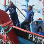 Jabatan Perikanan Malaysia Telah Menahan 10 Buah Vesel Tunda Yang Menceroboh Zon Larangan Penangkapan Ikan