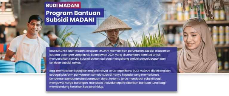 Application for BUDI MADANI 2024