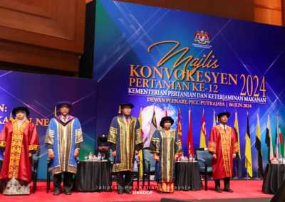 24 Graduan Menerima Sijil Perikanan Pada Majlis Konvokesyen Pertanian Kali Ke-12 Tahun 2024
