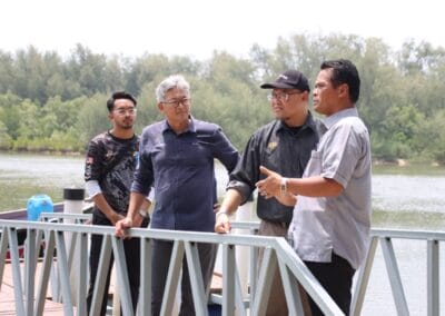 Lawatan Kerja Ketua Pengarah Perikanan Malaysia ke Setiu Wetlands