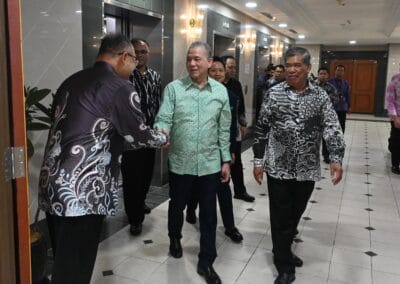 Mesyuarat Jawatankuasa Eksekutif Mengenai Dasar Keterjaminan Makanan Negara Dipengerusikan Oleh YAB Timbalan Perdana Menteri Secara Bersamaan Dengan YB Menteri Pertanian dan Keterjaminan Makanan