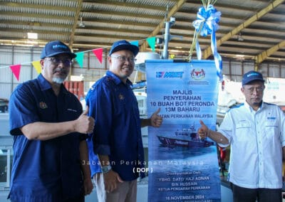 Majlis Penyerahan Bot Peronda Laju Baharu Jabatan Perikanan Malaysia