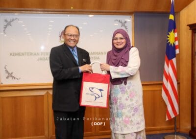 Kunjungan Hormat Jabatan Wilayah Persekutuan (JWP) ke Jabatan Perikanan Malaysia (DOF)