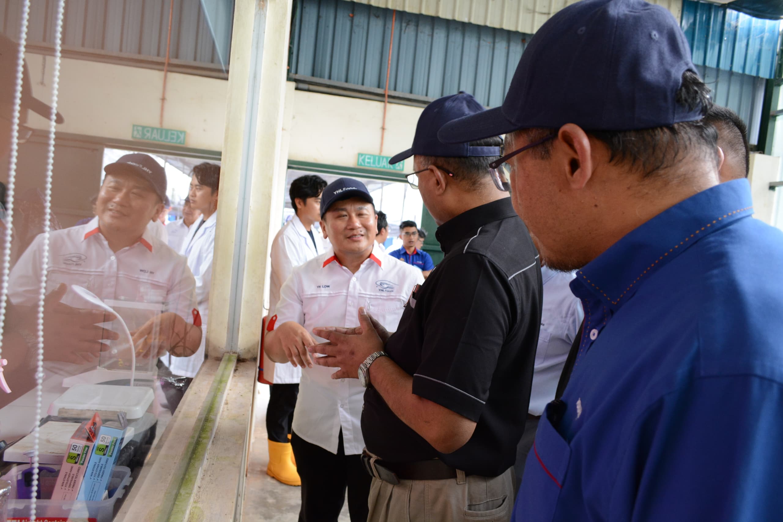 Lawatan Kerja Ketua Pengarah Perikanan Malaysia ke Wee Fishery Farm