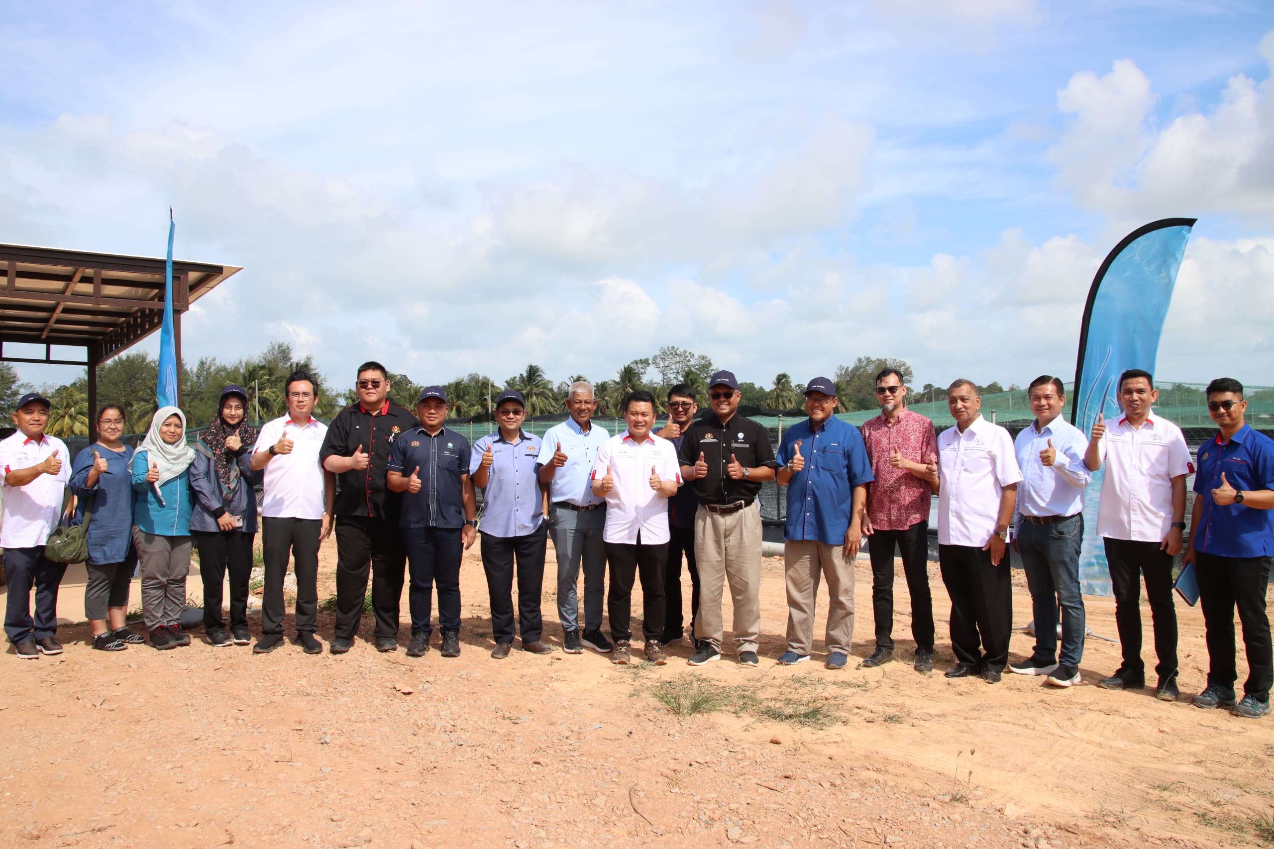 Lawatan Kerja Ketua Pengarah Perikanan Malaysia ke Wee Fishery Farm