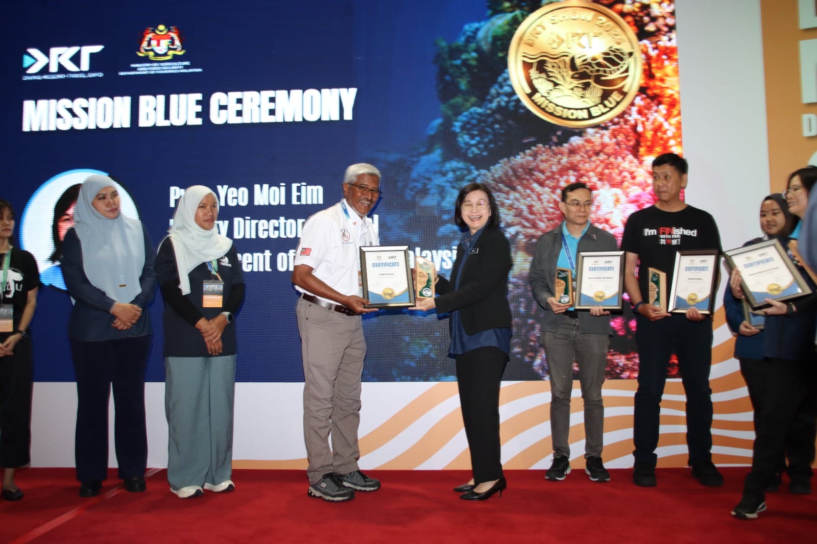 Majlis Penganugerahan Organisasi Konservasi, Mission Blue Award 2025
