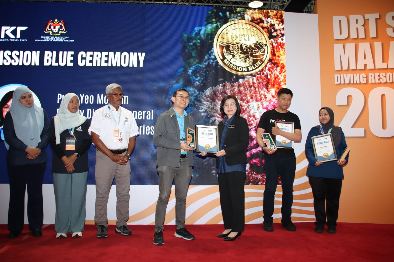 Majlis Penganugerahan Organisasi Konservasi, Mission Blue Award 2025