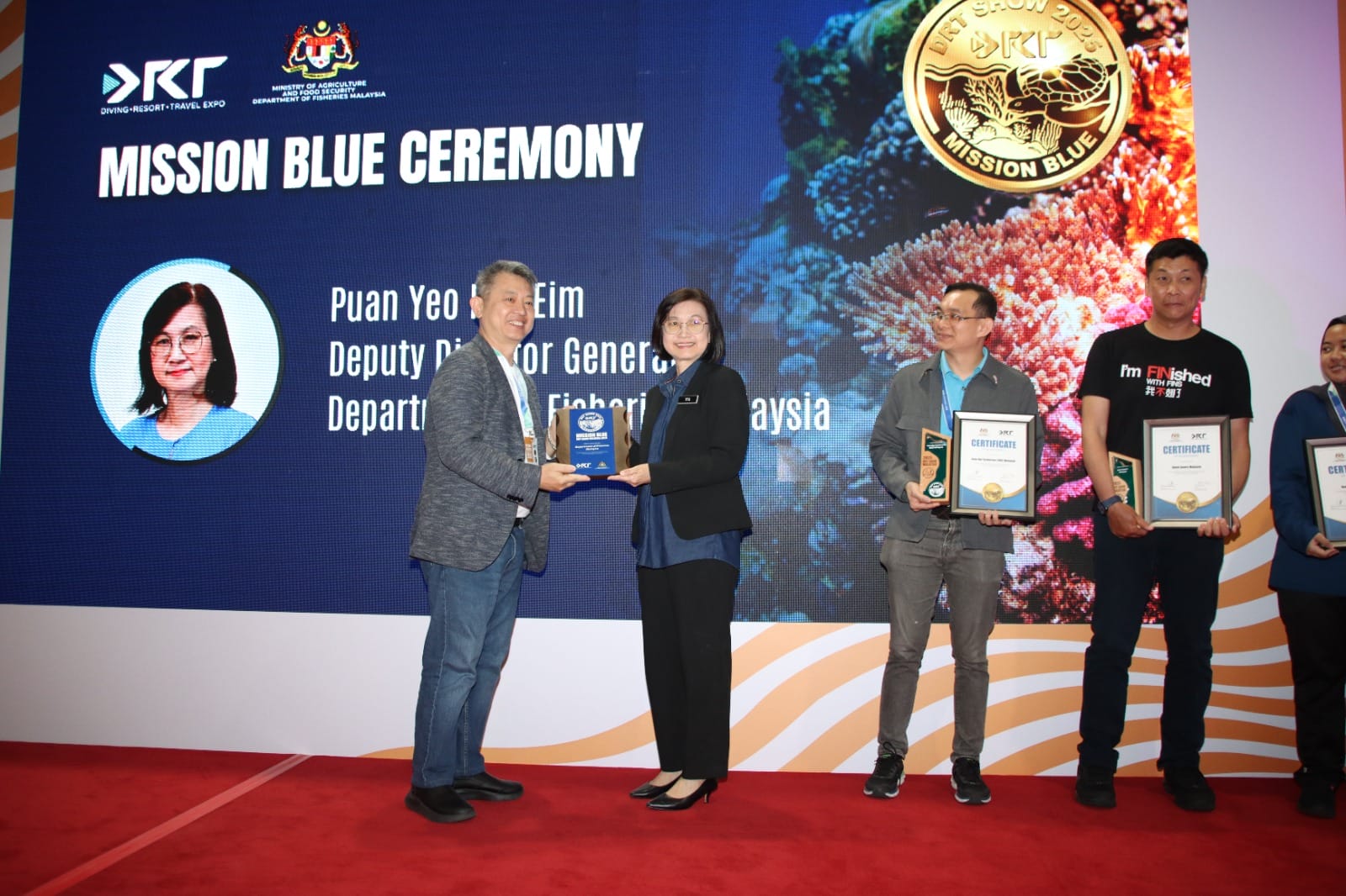Majlis Penganugerahan Organisasi Konservasi, Mission Blue Award 2025