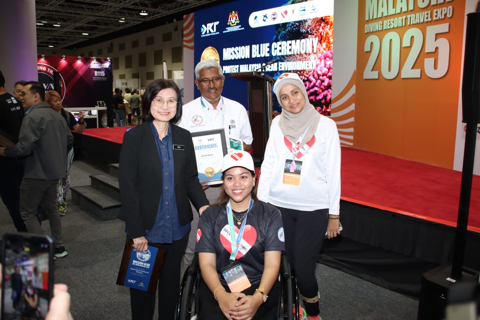 Majlis Penganugerahan Organisasi Konservasi, Mission Blue Award 2025