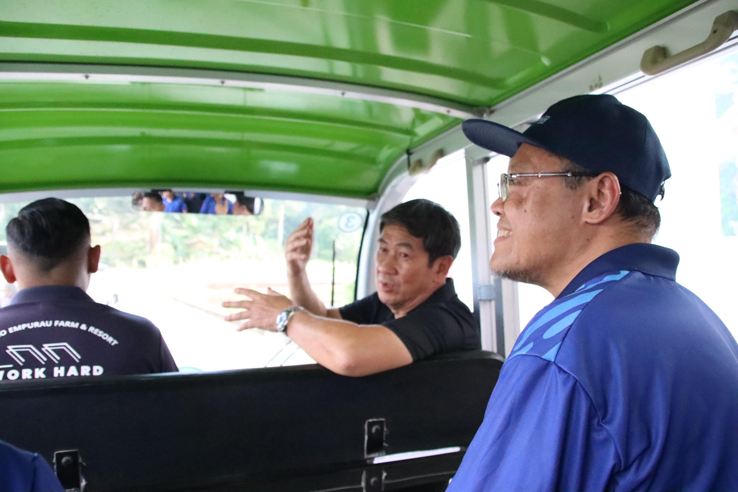 Lawatan Kerja Ketua Pengarah Perikanan Malaysia ke Borneo Empurau Farm & Resort