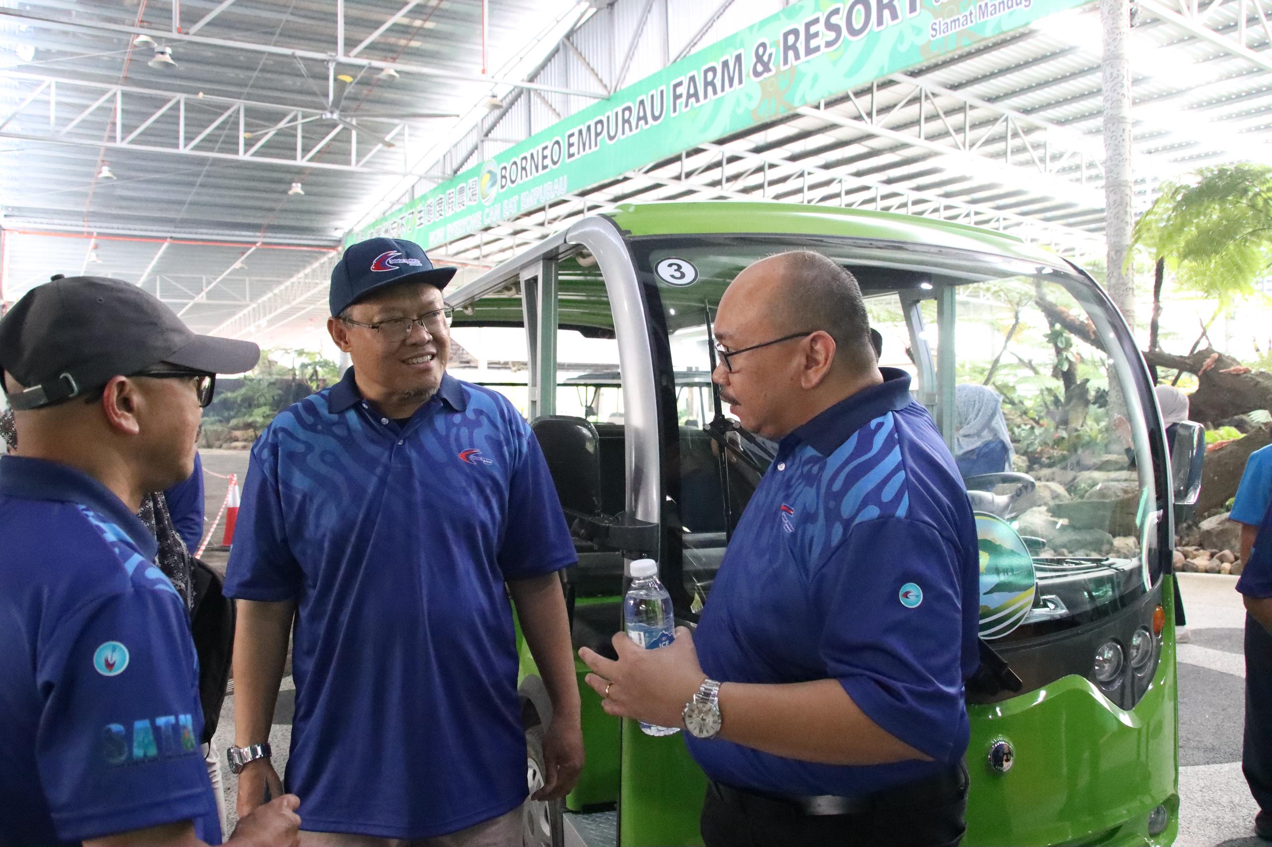 Lawatan Kerja Ketua Pengarah Perikanan Malaysia ke Borneo Empurau Farm & Resort