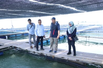 Working Visit by Director General of Fisheries to GST Group Cage Fish Farming Project